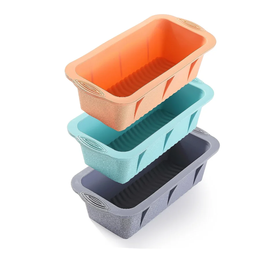 Silicone non-stick and BPA-free baking tools silicone cake molds bread toast molds kitchen tools suitable for making cakes