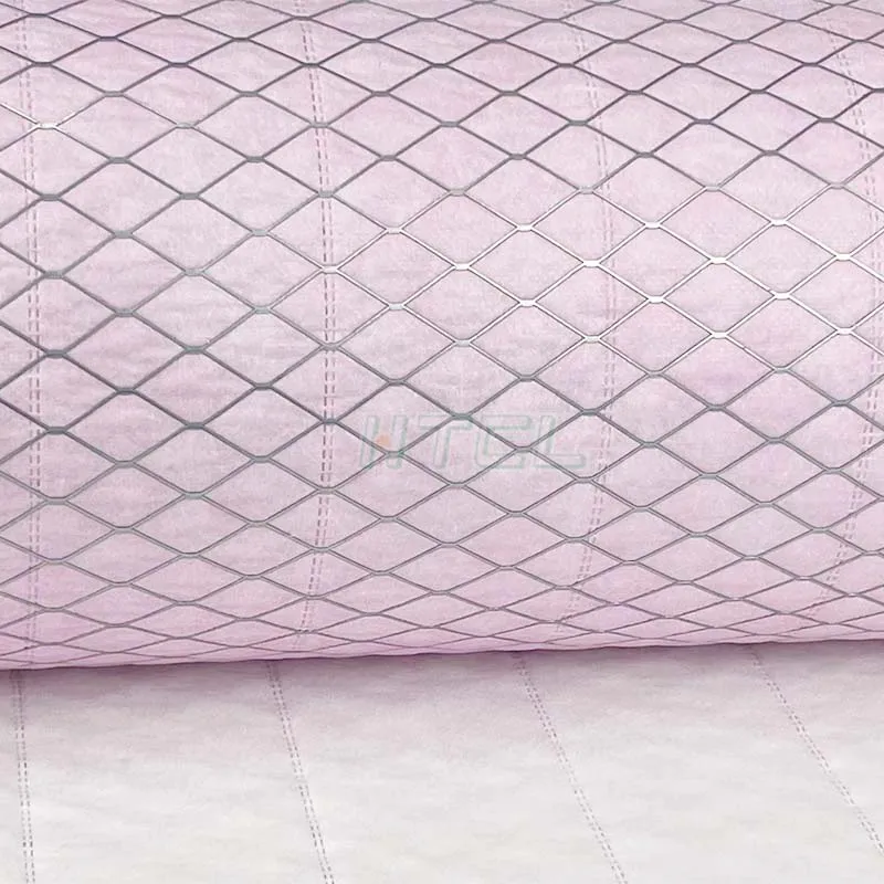 High Quality Merv 8-14 Polyester Fiber Ventilation Pre-filter Laminated Mesh Air Filter Media Roll For Air Ventilation System
