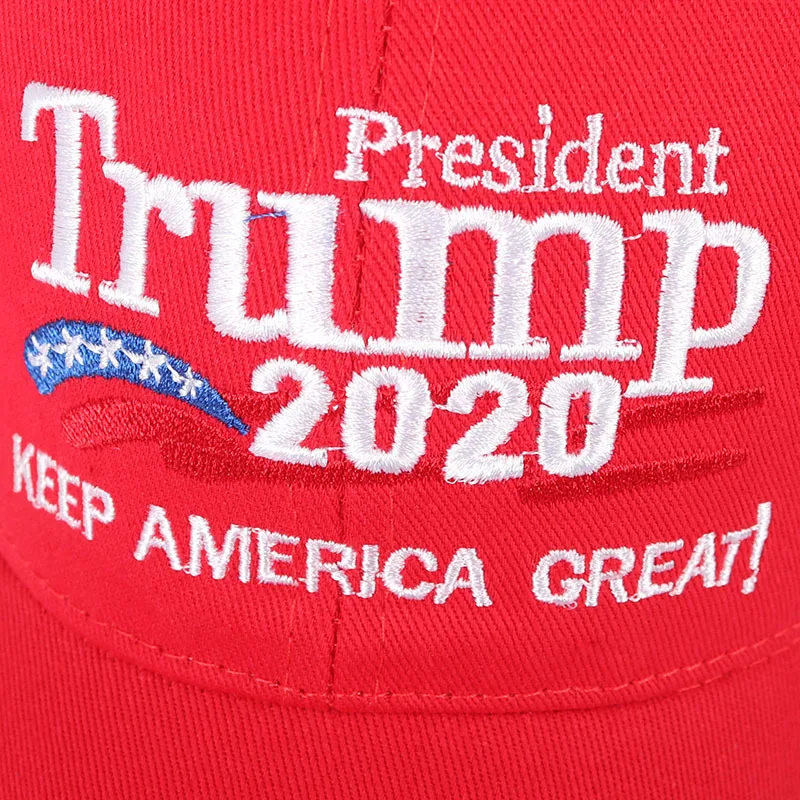 
Make America Great Again Our President Donald Trump Slogan with USA Flag Cap Adjustable Baseball Hat Red 