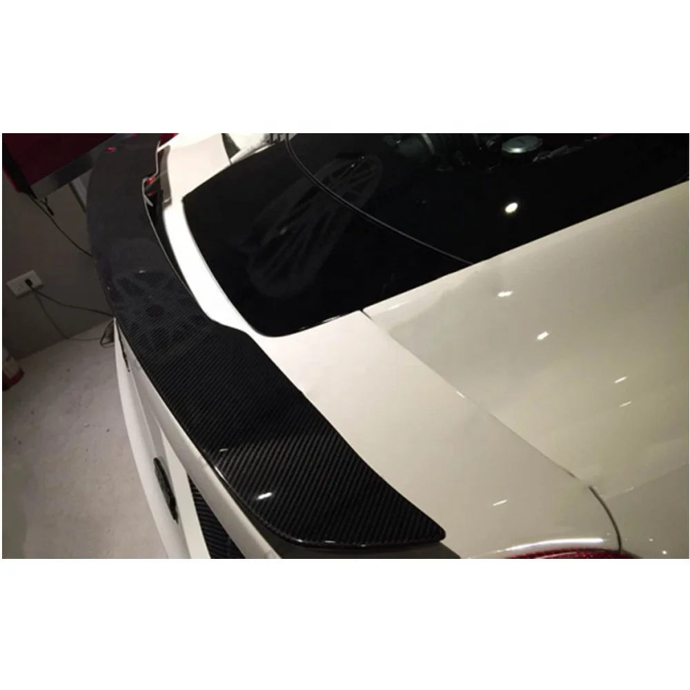 N R Style Double Sided Carbon Fiber Rear Spoiler Wing Fit For Ferrari F458 High Quality Fitment