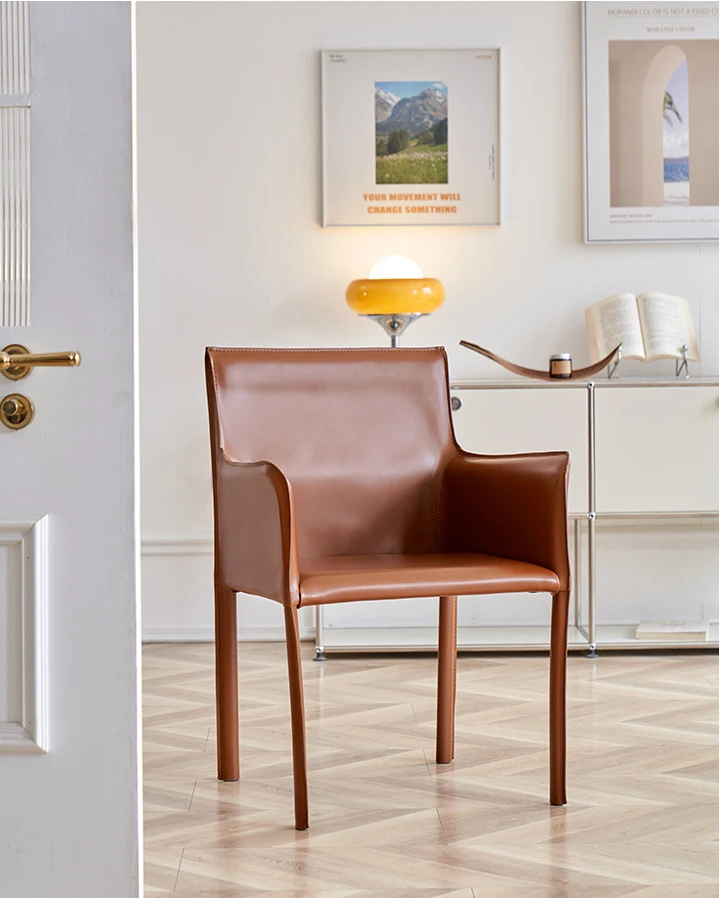 Dining Chair Luxury Cheap Dinning Home Restaurant Set Room Furniture Nordic Modern Leather Dining Chairs Swivel For Dining Table