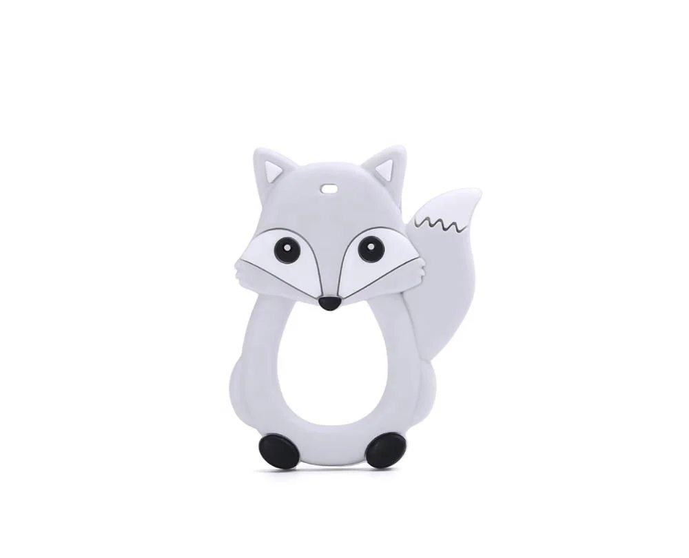 Hot Sale China Manufacturer Free Food Grade Silicone Funny Baby Teether/Wholesale