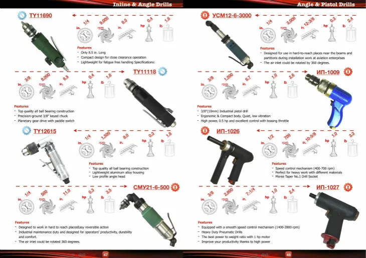 pneumatid drill brochure