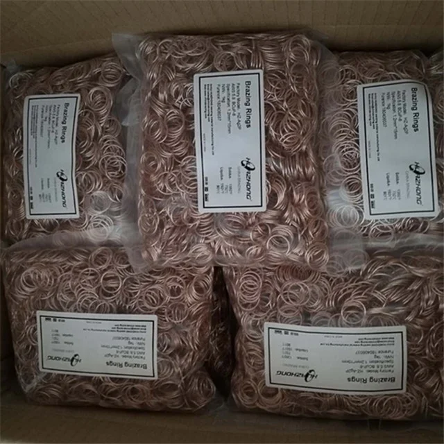 Welding material BCuP-3/L-Ag5P 5% silver alloy brazing ring