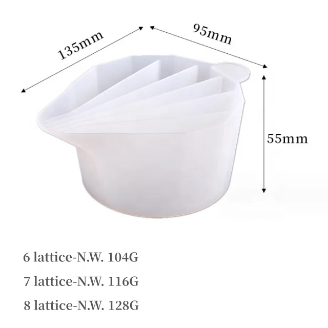 DLR1310 Заводская оптовая продажа используется для изготовления многокамерных силиконовых чашек с смешанными узорами разных цветов