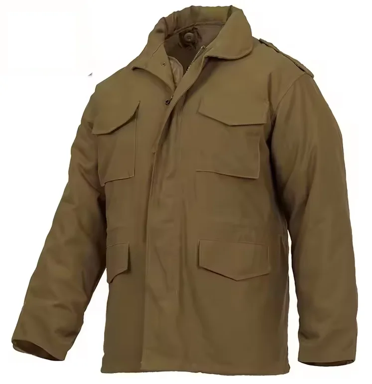 Wholesale Waterproof Breathable Jacket Shirt Hunting Custom Detachable Liner Coyote Winter