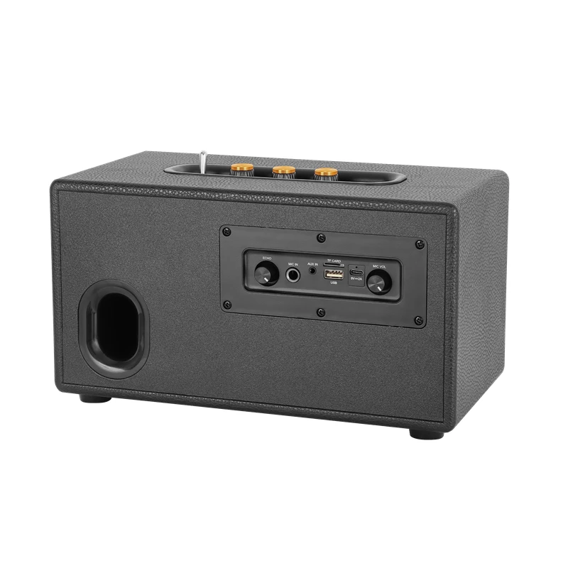 2025 Best Christmas Gift Dual 4 Inch Best Woofer Speaker Systems Outdoor Mobile HiFi Super Bass Portable TWS Vibration Speaker