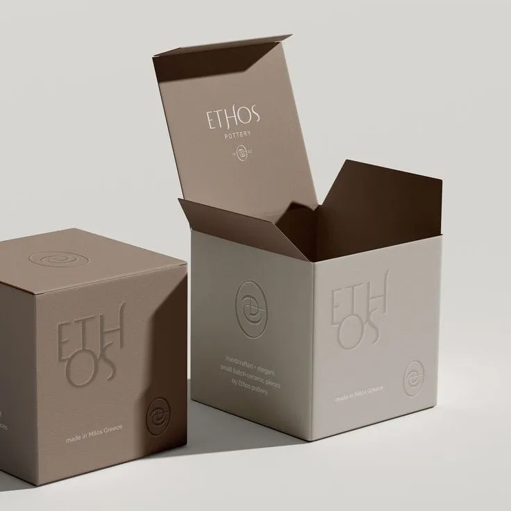 Custom cosmetic cream box packaging beauty cosmetics package box