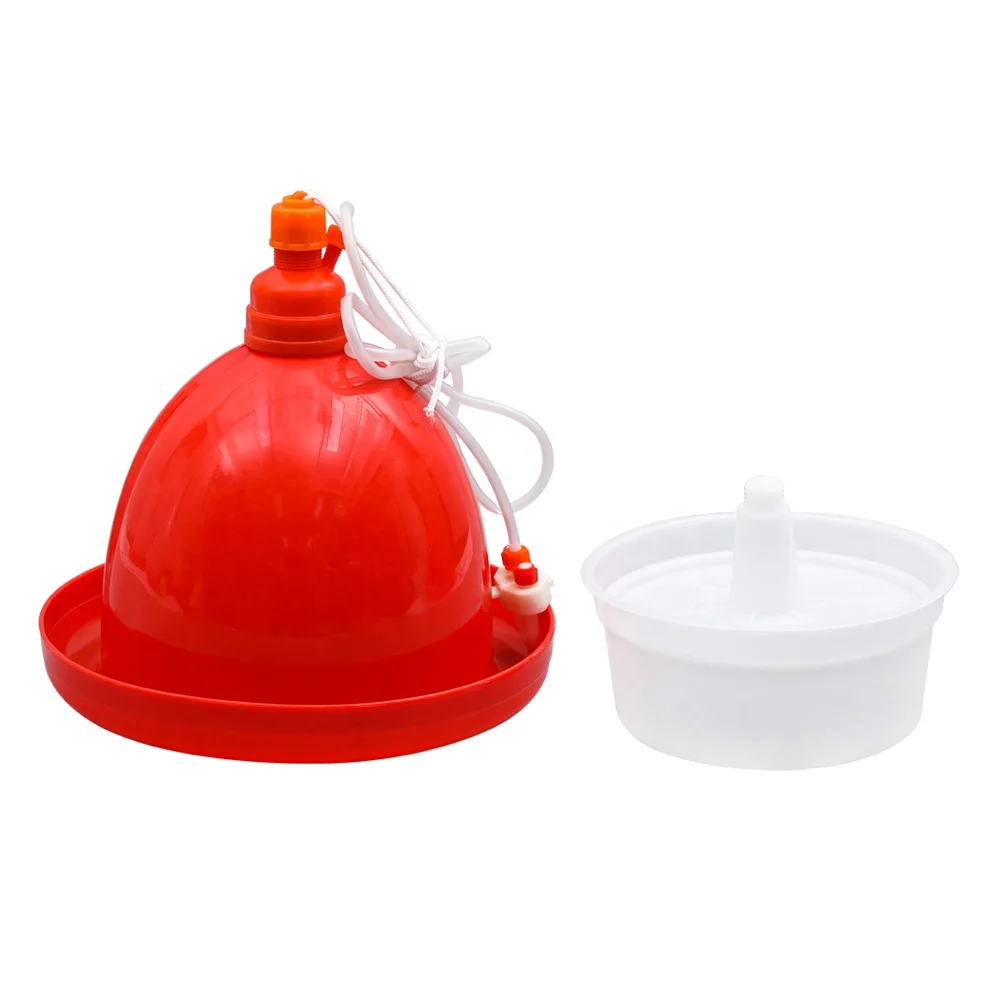 Poultry watering system automatic plastic chicken watering bell drinker / water feeder for chickens