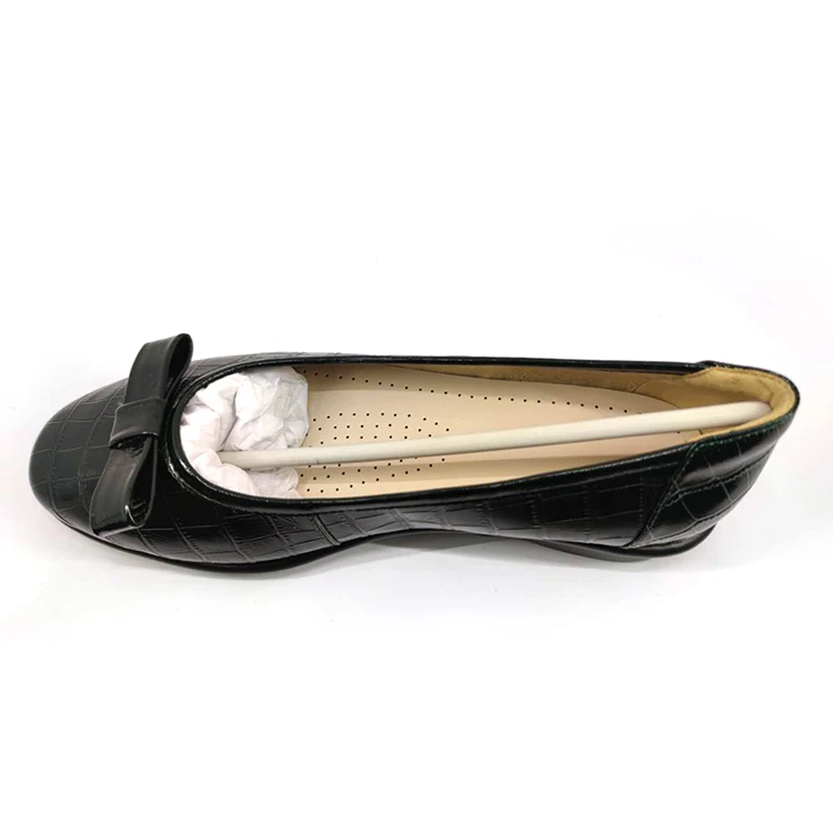 
Stitch N Turn Leather buckle cow leather Slip-On bowknot women flats shoes 