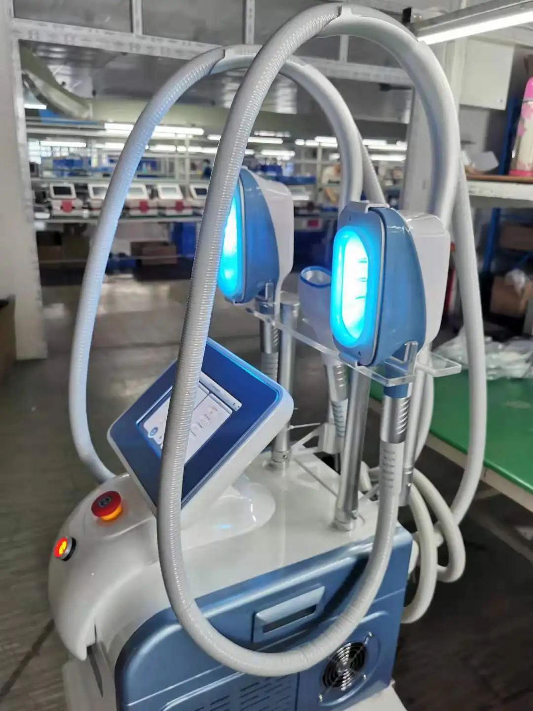 With Double Chin handle cryotherapy fat freezing 360 cryo machine