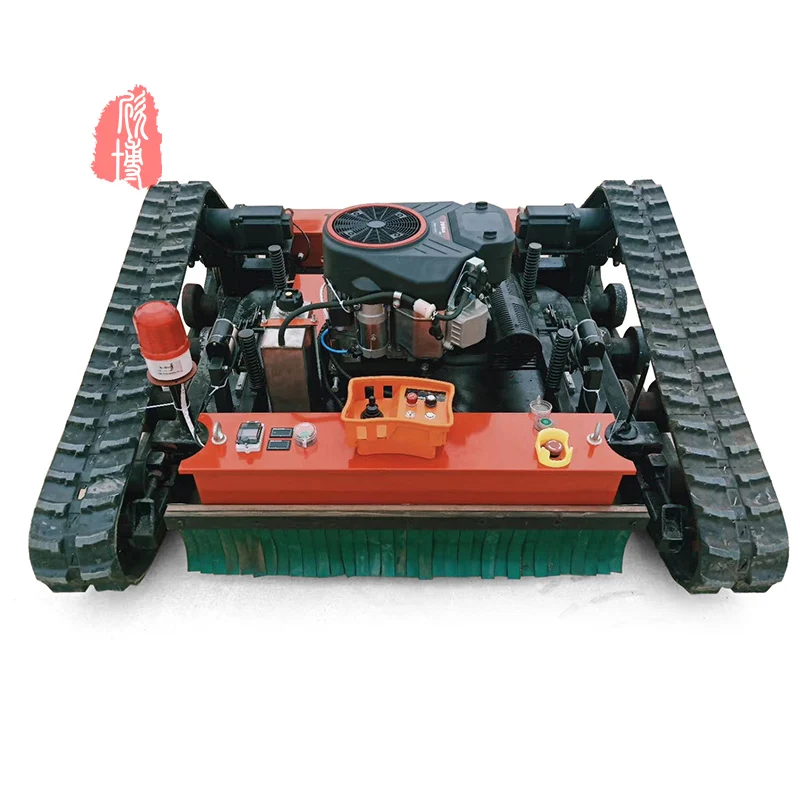 QY22R-25 Professional Durable remote control two wheel crawler lawn mower