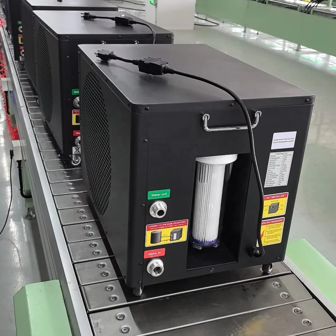 Popular 1Hp Wi-Fi Water Bath Chiller And Filter Ice Bath Lid For Ice Bath Pod Water Cooler Machine Chillers