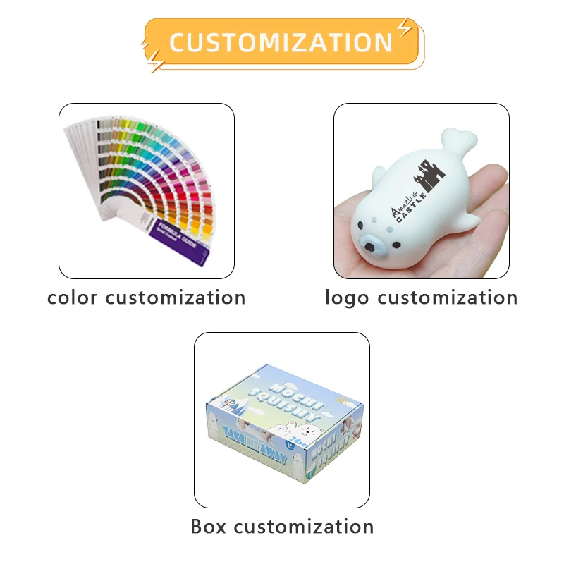 High Quality Cute Squeeze Stretch Toy Animal Shape Anti Stress Squishy TPR Foam Relief Anti Stress Ball