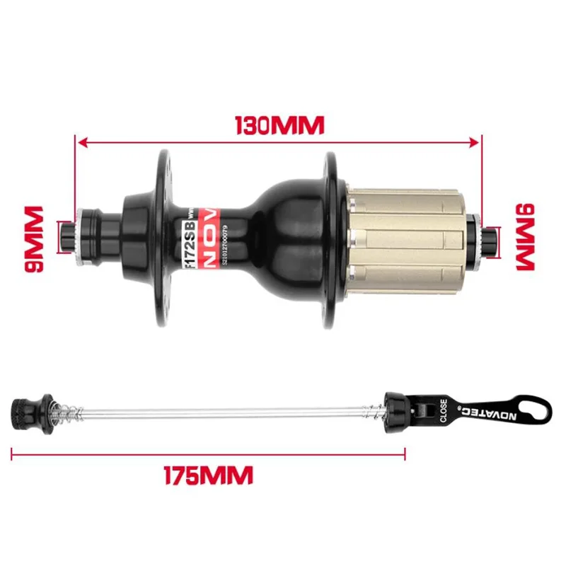  Ступица горного велосипеда совместимая с SHIMANO 9/10/11 скоростей колесная Втулка быстросъемным