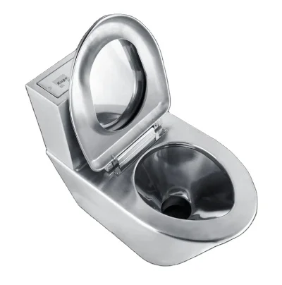 KD-High Quality Stainless Steel 304 Vacuum Siphon Toilet