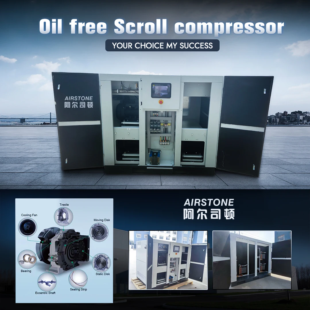 oil-free scroll compressor