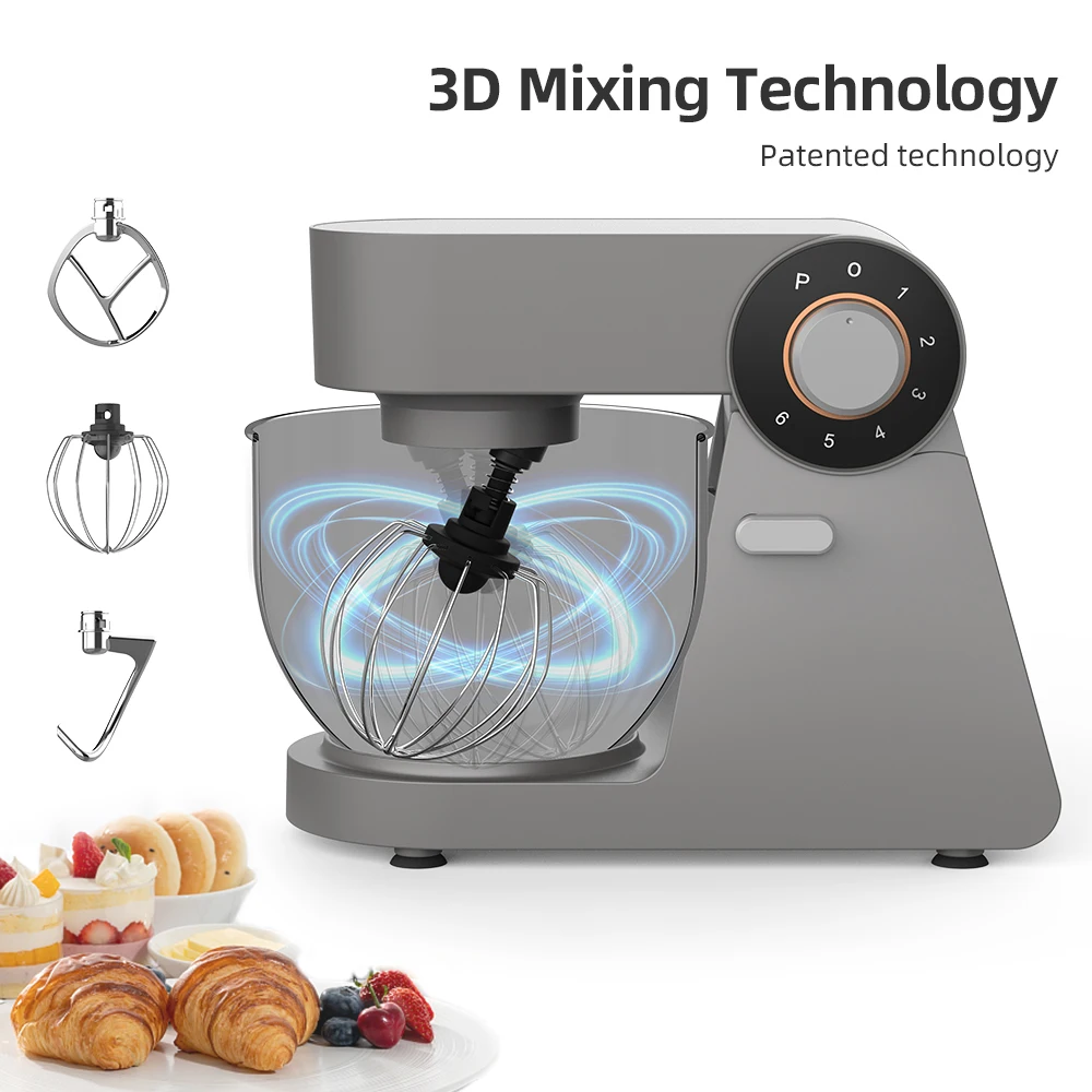 Изготовление на заказ 1200 Вт Электрический ручной миксер многофункциональный спиральный бытовой для теста миксеры пищевых