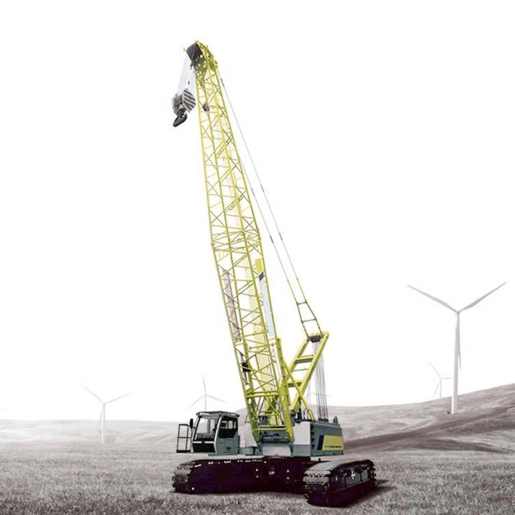 Hot Sale In 2023 Lifting Machinery Factory Price 55 Ton Spider Crawler Crane Machine With Spare Parts Sale