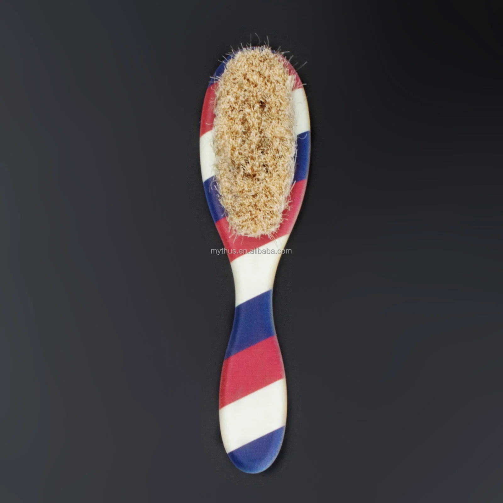 Mythus Unique Design Wholesale Horse Hair Brushes Shoe Brush 100% Horse Hair Wooden Handle Horse Hair Bristle Brush