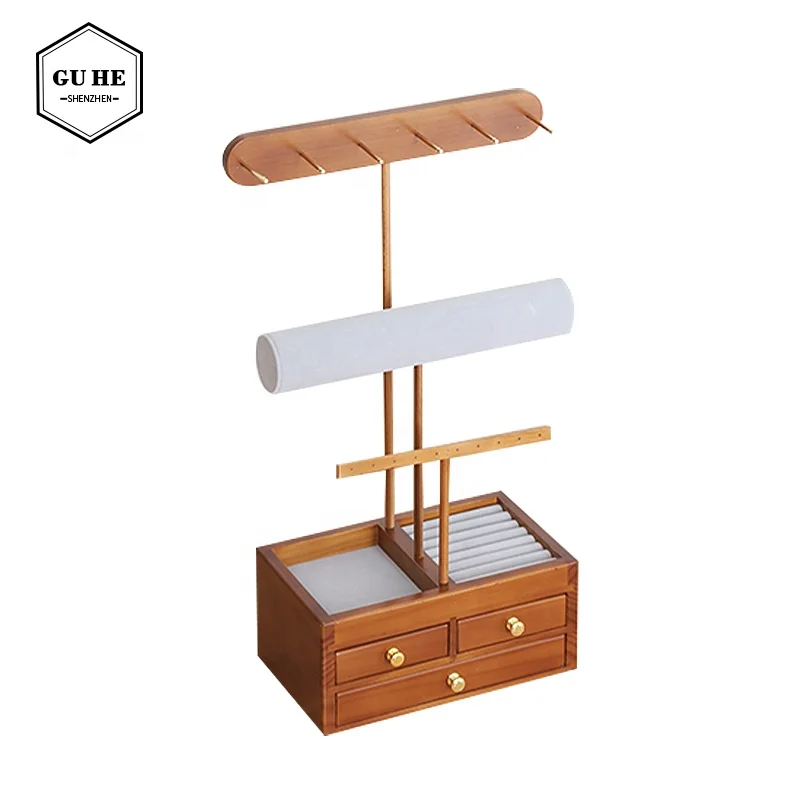 
Brown luxury box A variety of specifications You can store necklaces, rings and watches Modern minimalist jewelry box 