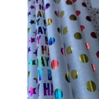 Wholesale custom logo printed warp gift paper printed wrapping tissue paper  for clothing