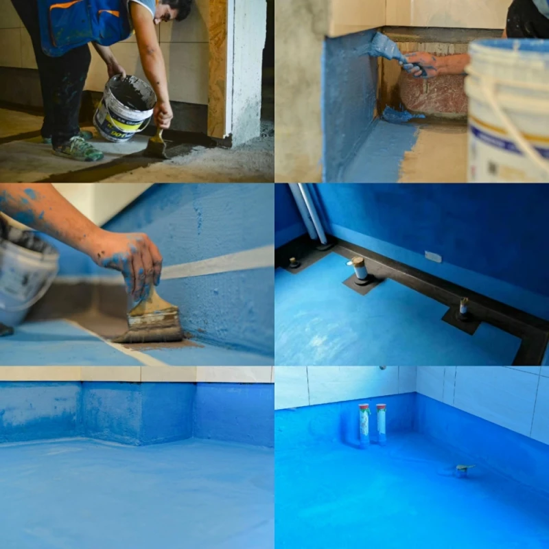 Aliphatic Aspartic Polyurea Elastic Waterproof Coating