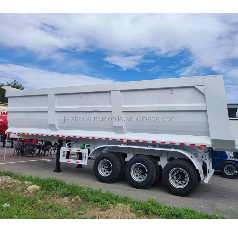 Hot Selling Rear Dump Semi-Trailer For Sale High Quality Rear Dump Semi Trailer Tipping Trailer