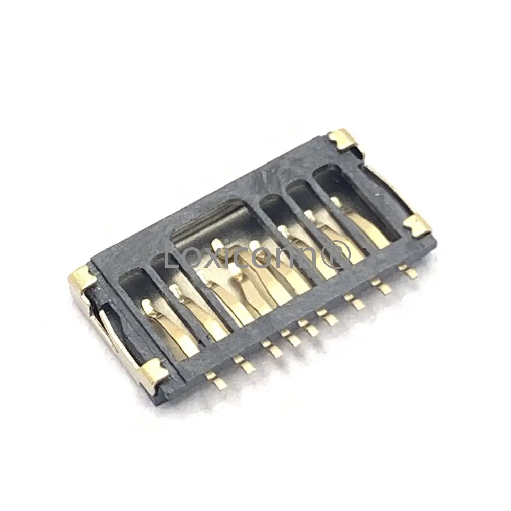 TF push-push H1.5 H1.7 micro SD Card reader Socket Adapter sd memory card holder TF Card 9 pins connector
