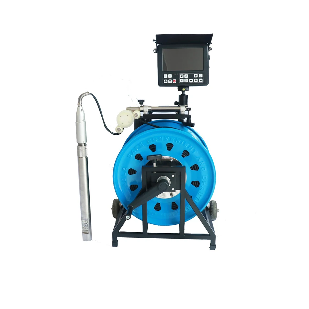 200M borehole underwater inspection waterproof camera system for deep well