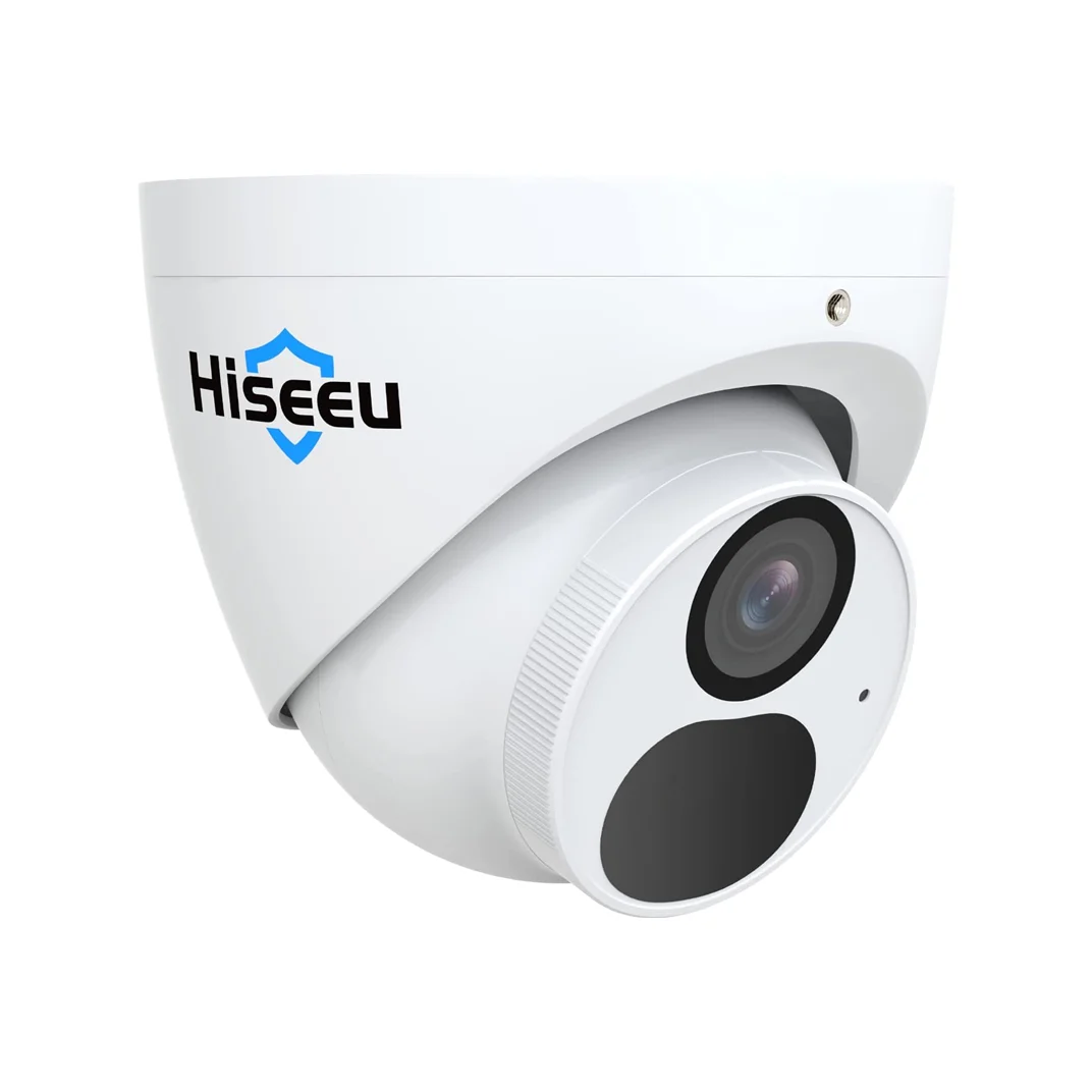 4K 8MP IP67 H265+ WDR intelligence AI Person-vehicle detection Outdoor Indoor POE IP Dome Network Camera with Audio