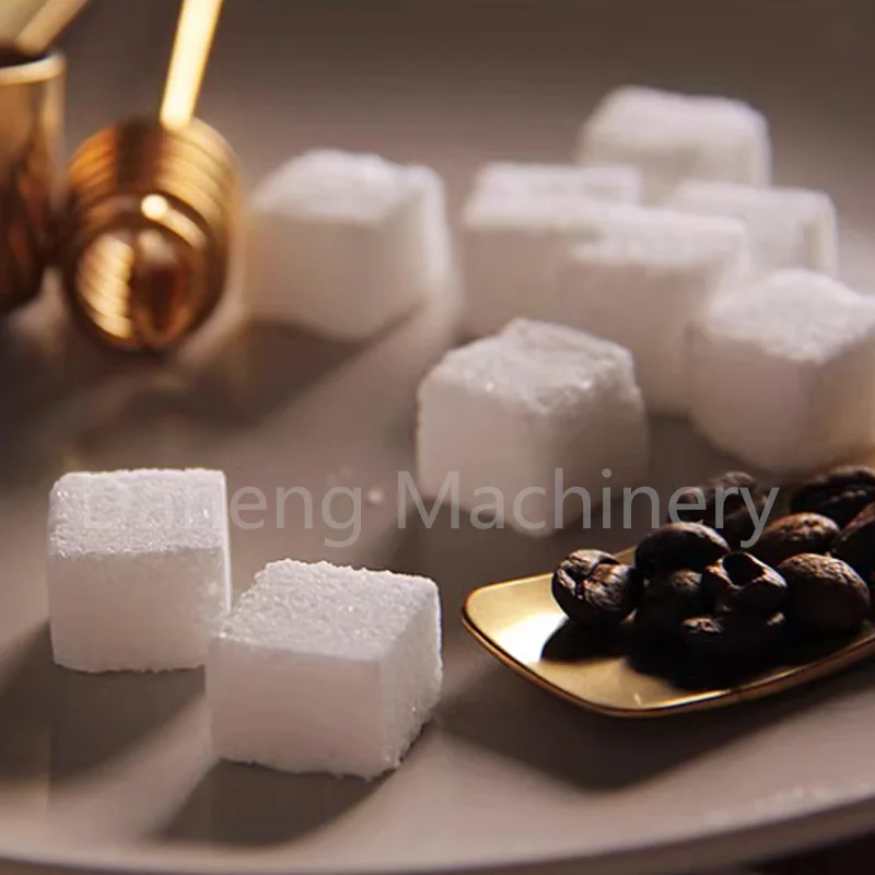 Automatic Large capacity Sugar Cube Production Line heart-shaped sugar cube sugar molding machine