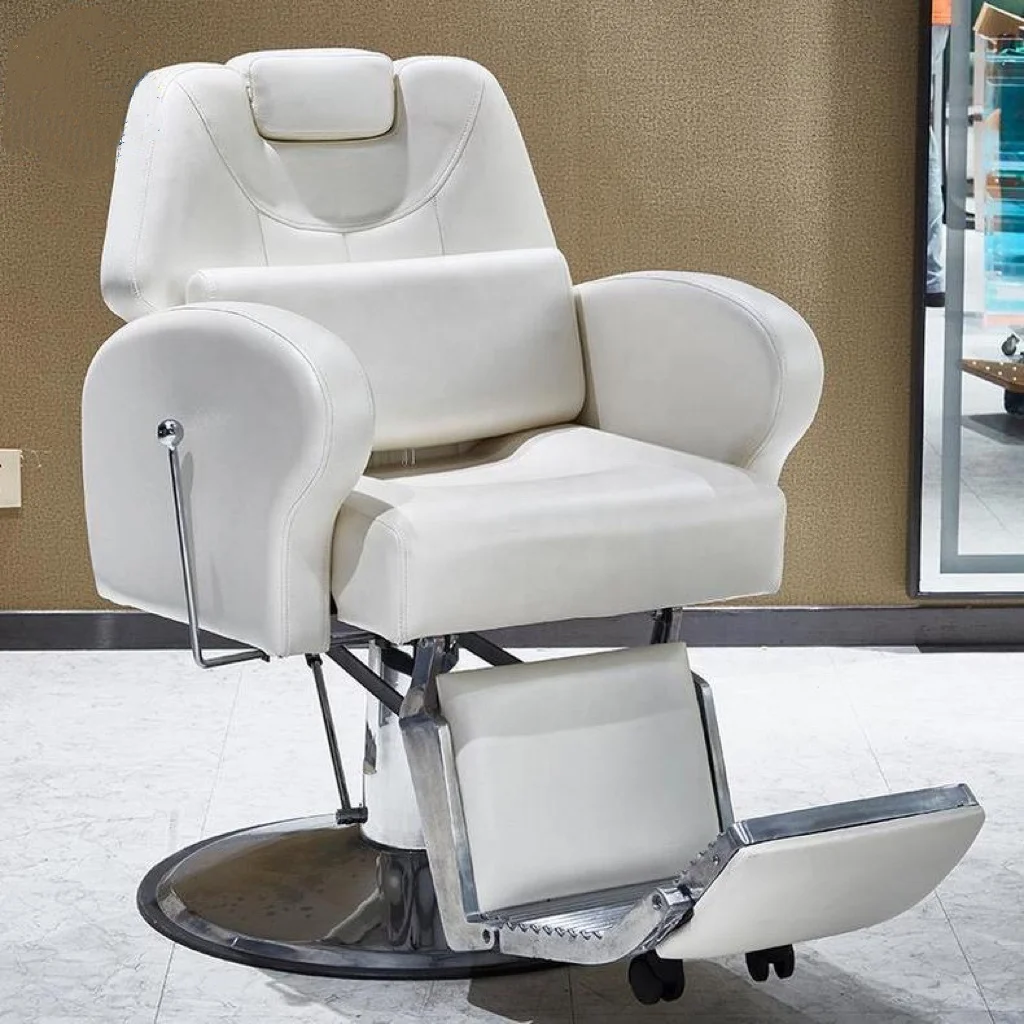 2023 New cheap reclining hydraulic pump barber chair modern hairdresser Lift chair styling chair  Munich armchair wholesale