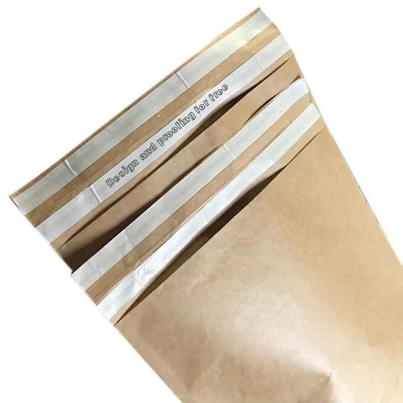  biodegradable kraft paper mailing cardboard envelope bag courier