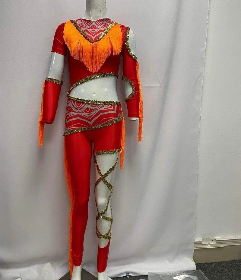 women rhythmic ballet jazz performance wear dance costumes stage dance wear training dancewear latin dance figure skating dress