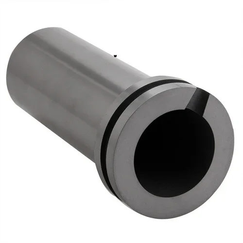 Graphite crucible pot 3kg with spout for hydrogen and oxygen analysis