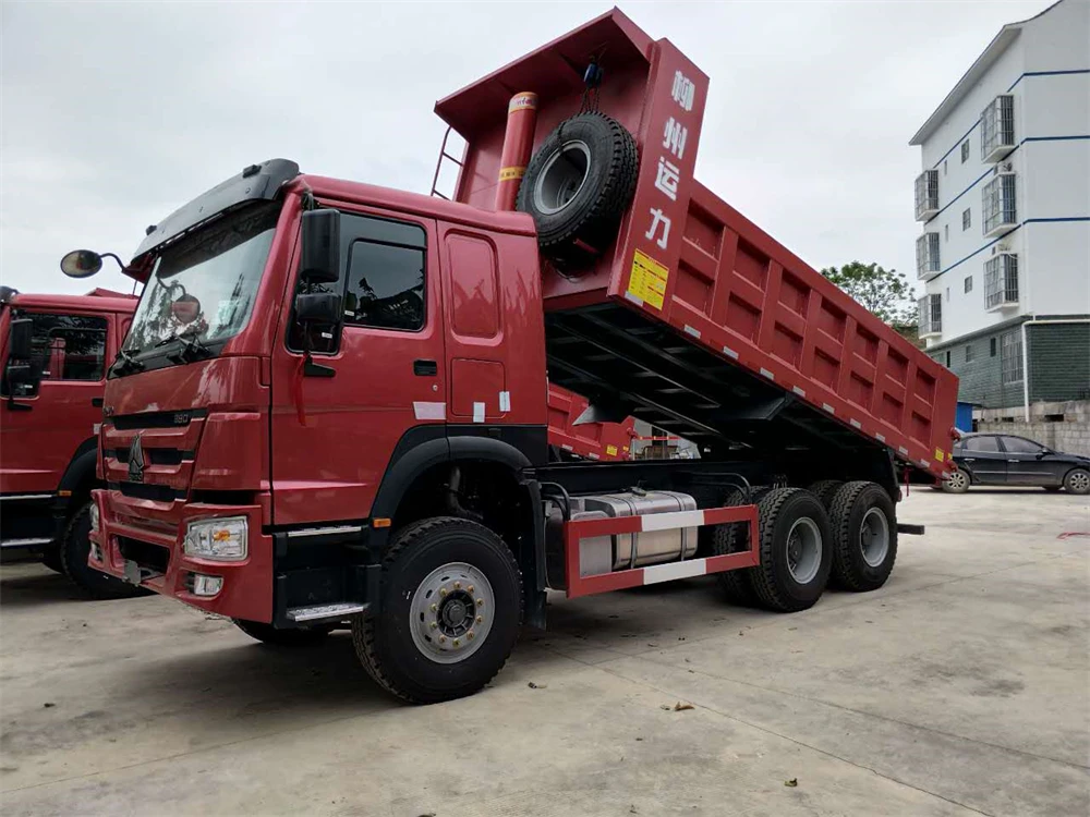 Заводская поставка грузовик tiper truck 9.8l 385hp howo самосвал euro5 грузовики