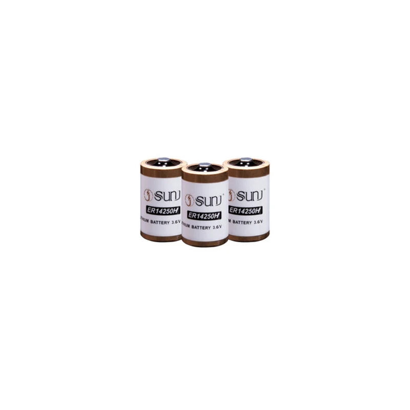 Large Capacity 4000mAh 3.6V D Size  Non-Rechargeable Lithium Battery Er14250H For IC Card Gas Meter