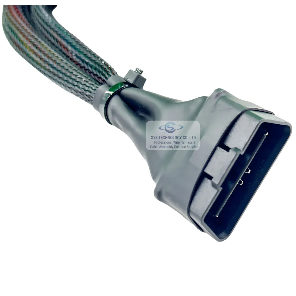 Custom OBD Splitter Cable OBD 16pin male to female Y Shape  Cable