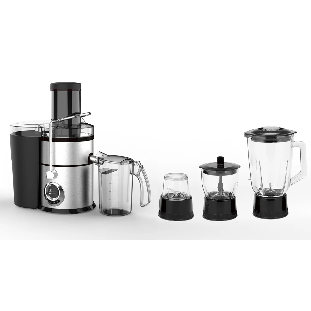 CAFULONG Factory Hot Sale Stainless Steel Blender Juicer Kitchen Appliances Whole Fruit Electric Centrifugal Juice Extractor