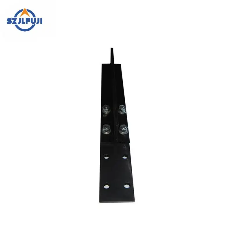 CE Passenger Elevator Parts Usual Cold Drawn Machined T Type Elevator Guide Rail