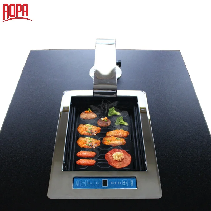 DT29 ETL outdoor tabletop electric korean bbq grill with infrared stove easily assembled