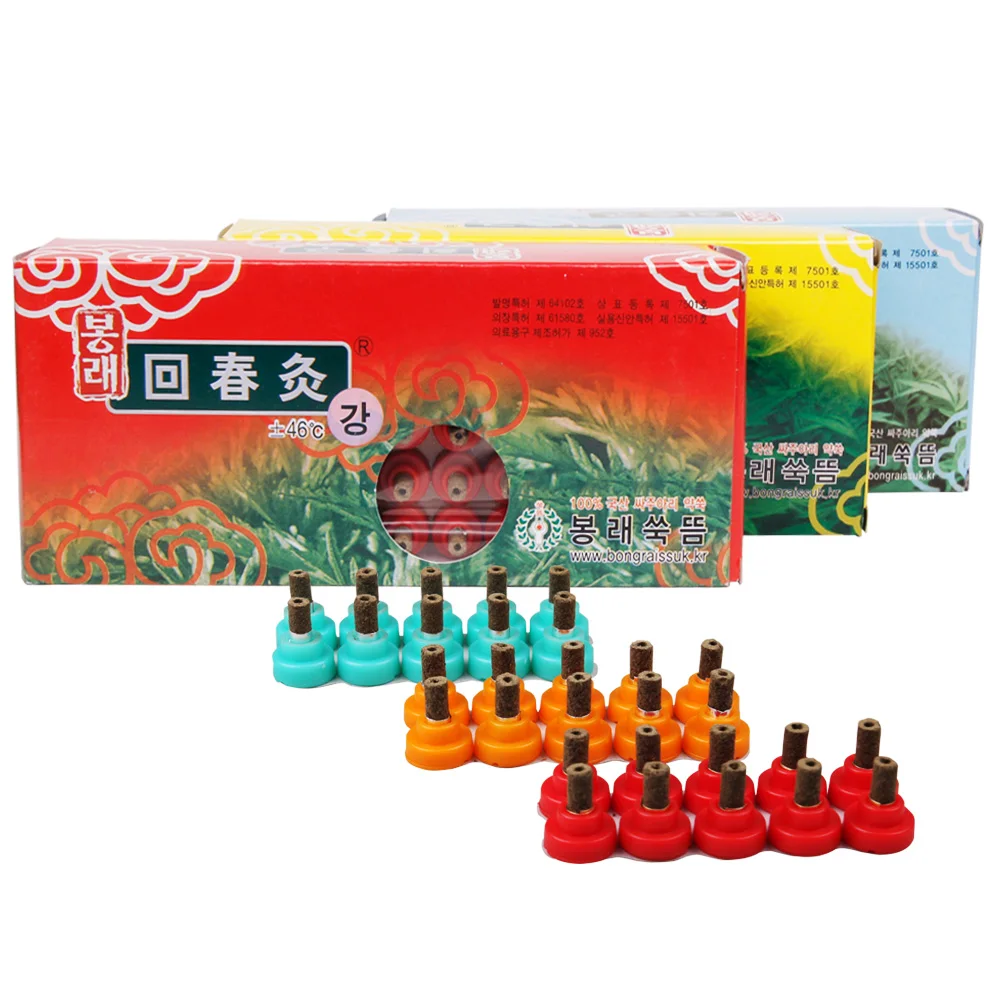 Bongrai прижигания мокса, мини-мокса горячий, теплый, мягкий палочка мокса 120 шт./кор., Сделано в Корее