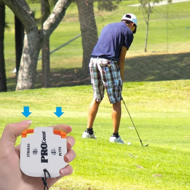 High quality Golf Score Counter with Reset Tool and Key Chain Golf Attachment Accessories