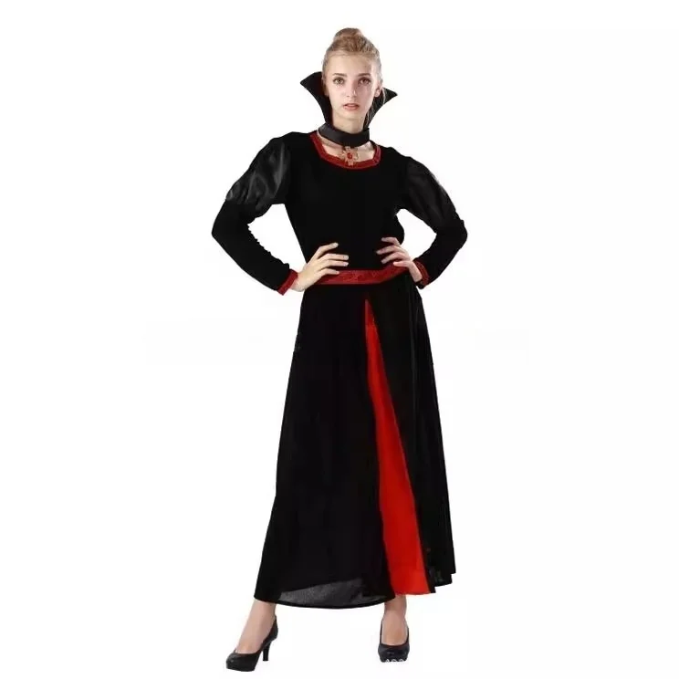 Halloween cosplay adult and female costume cloak cloak vampire dance costume set