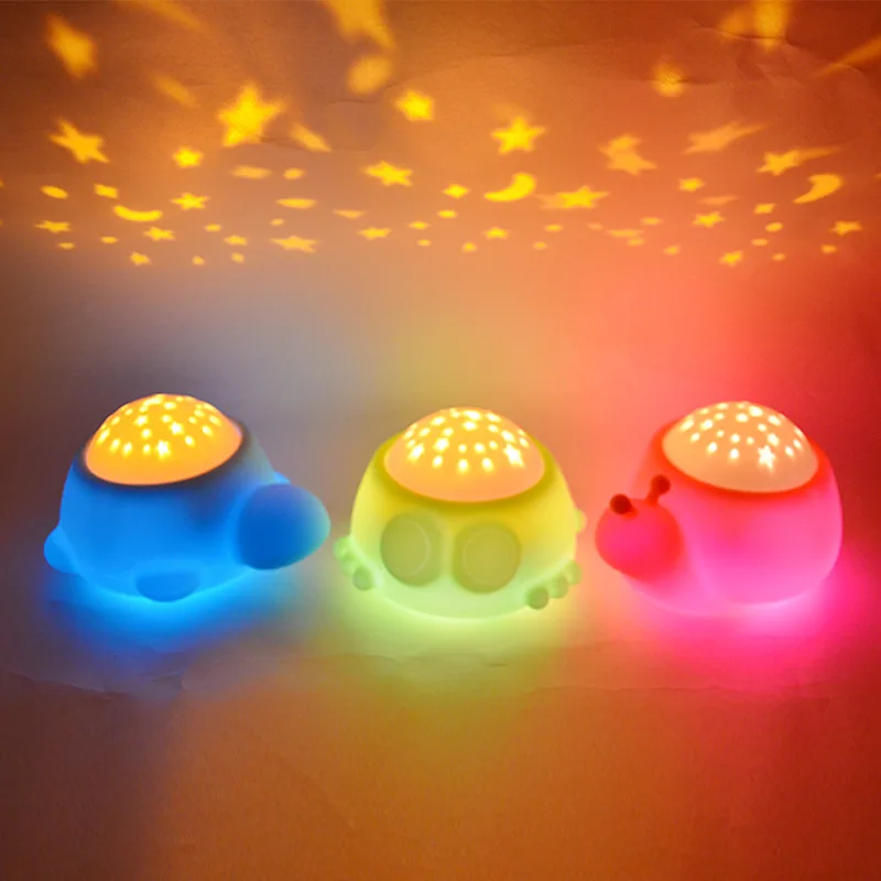 Portable Soft Light Led Sky Projector Small Cute Mini Star Moon Galaxy Night Light Baby Led Projection Lamps