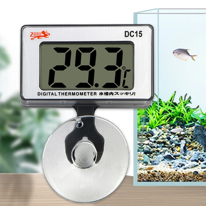 LCD Display Waterproof Inside Fish Tank Water Digital Aquarium Thermometer