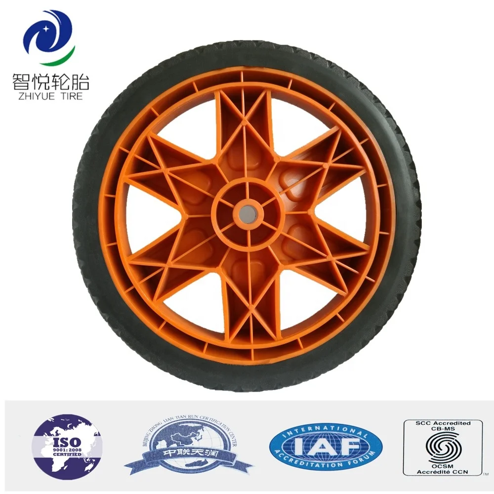 10 inch plastic wheels for baby carriage, golf caddy, garden tool cart