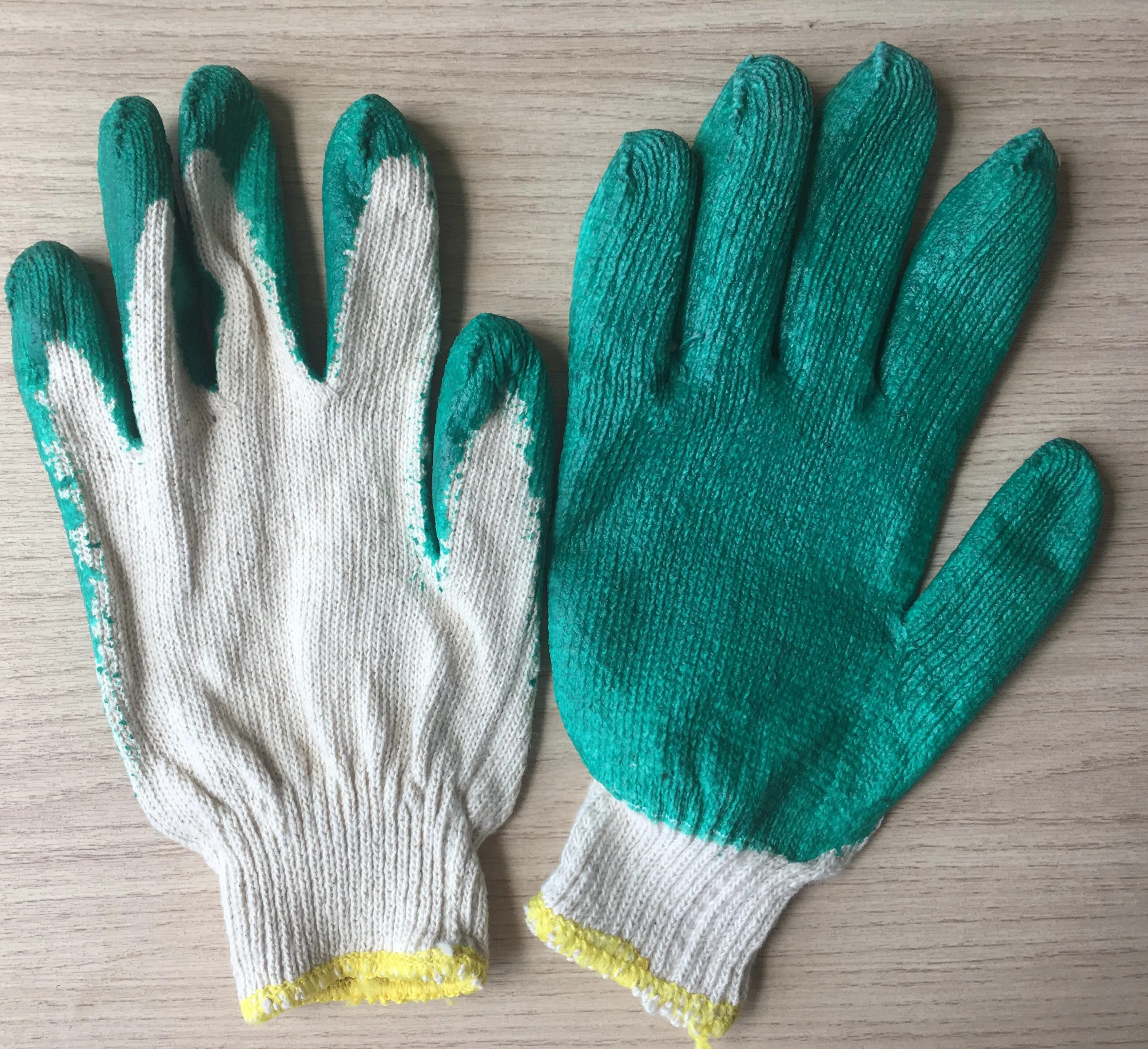 
High Quality Vietnamese Half Coated Gloves - Natural Latex Half Coated Cotton/Polyester Gloves 
