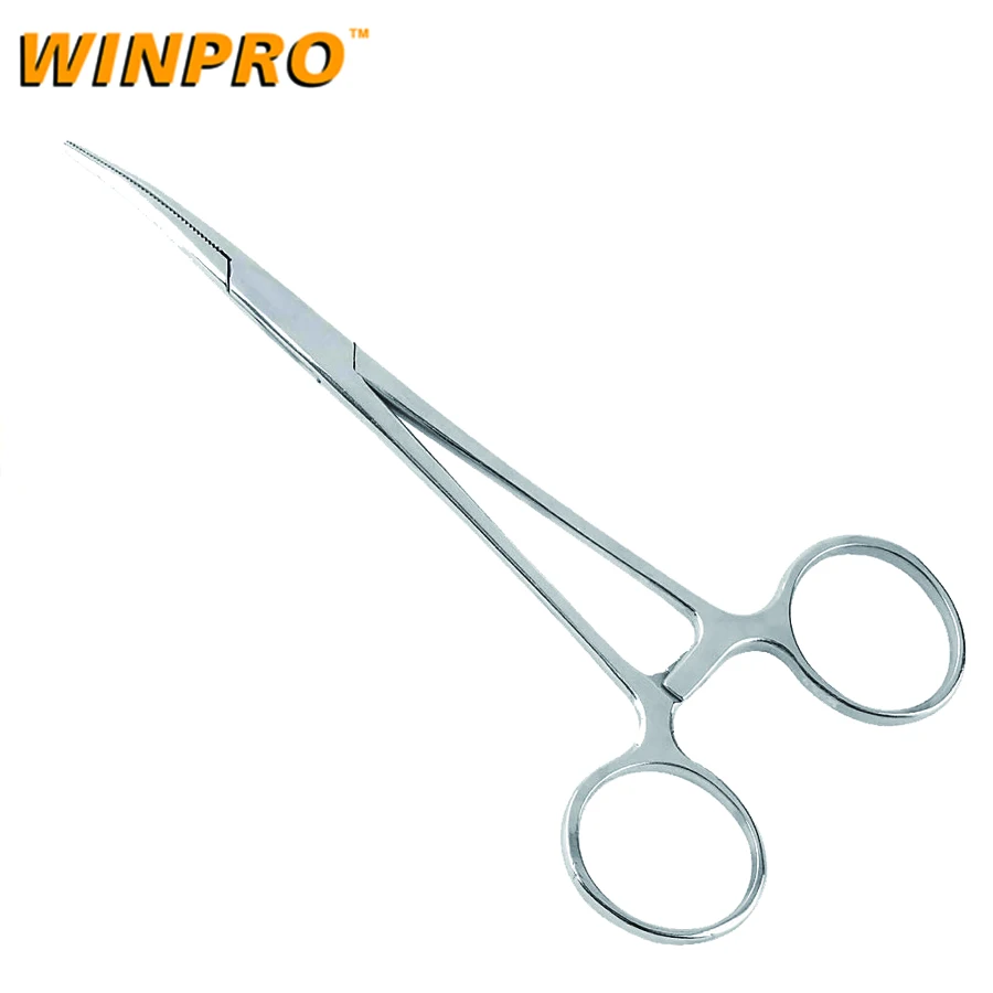 Factory direct fishing tools stainless steel forceps hemostatic forceps for animal
